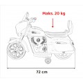 Vozidlo Chopper INDIAN Bílý
