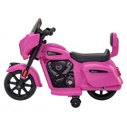 Vozidlo Chopper INDIAN Růžový