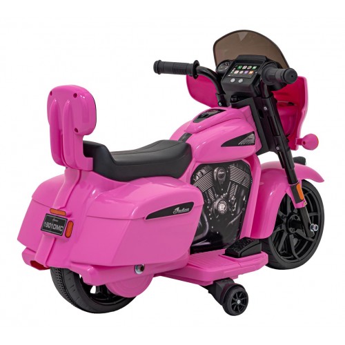 Vozidlo Chopper INDIAN Růžový