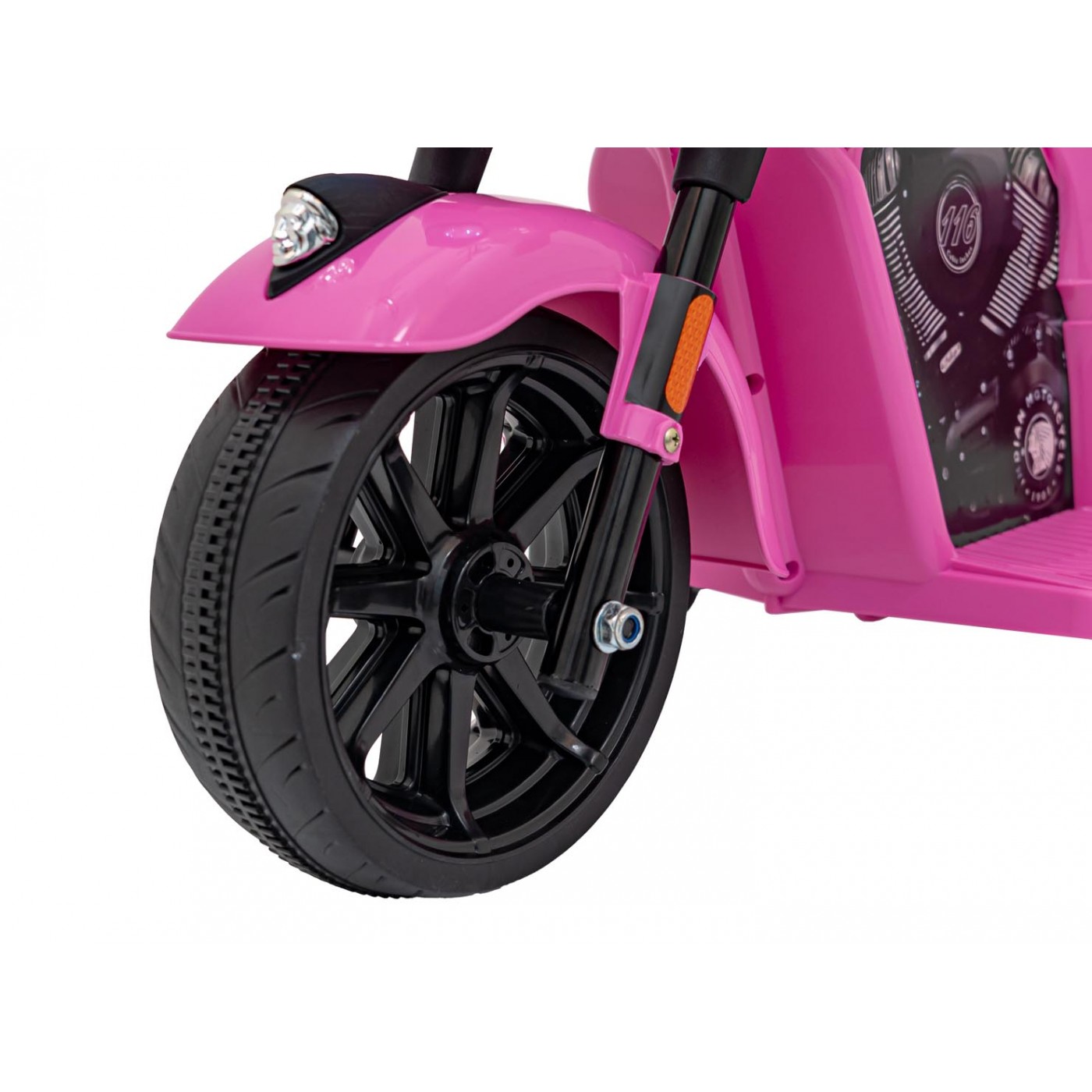 Vozidlo Chopper INDIAN Růžový