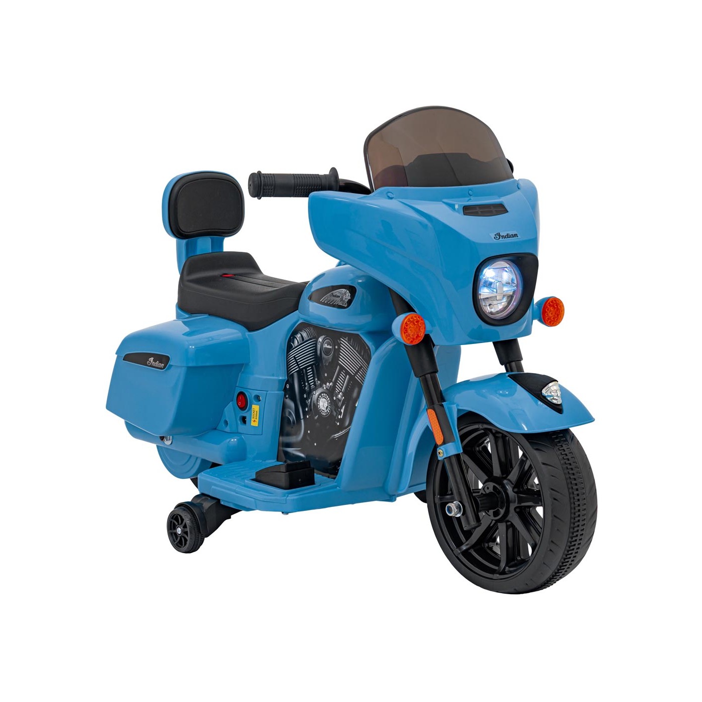 Vozidlo Chopper INDIAN Modrá
