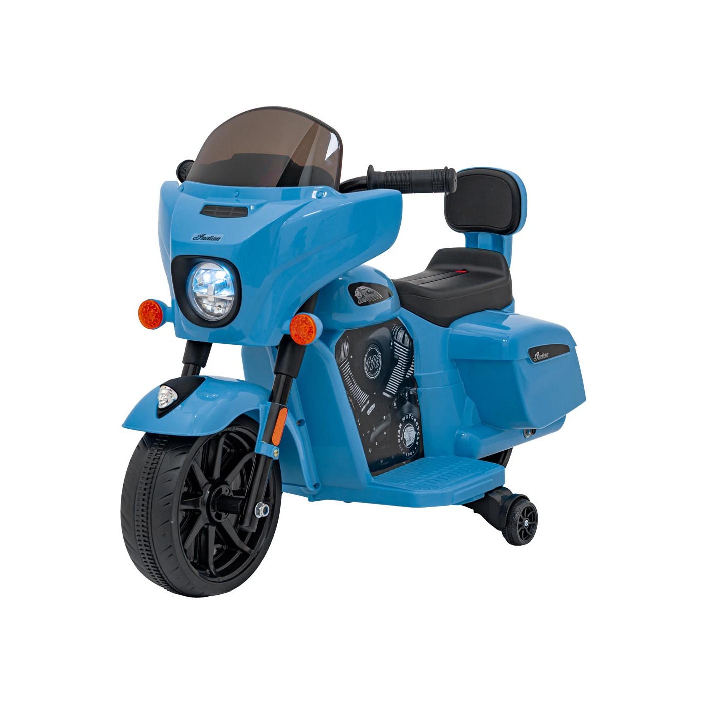 Vozidlo Chopper INDIAN Modrá