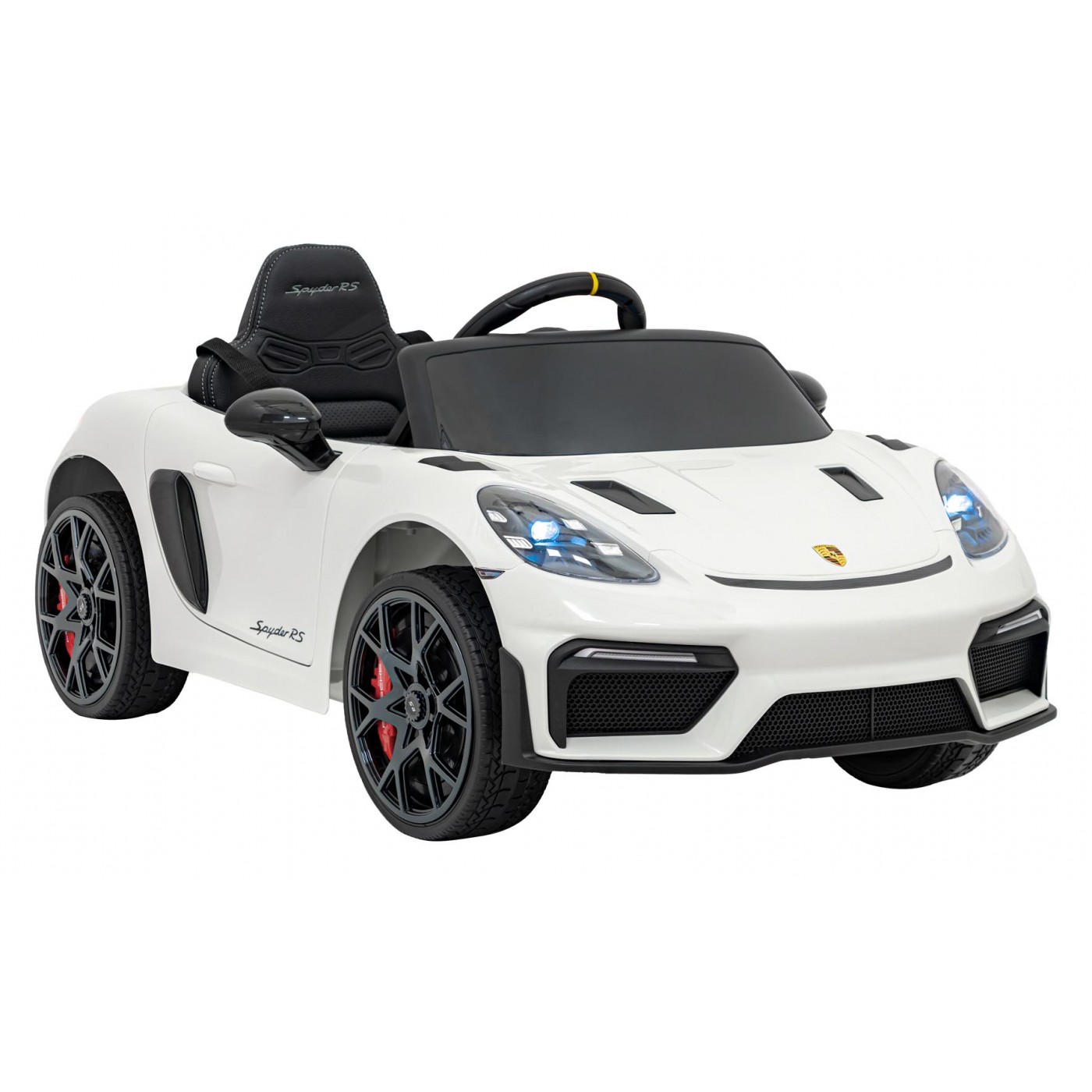 Porsche Spyder RS 718 bílé vozidlo