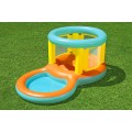 Nafukovací skákání 2v1 se sprchovou vaničkou pro děti 3+ BESTWAY 239X142X102