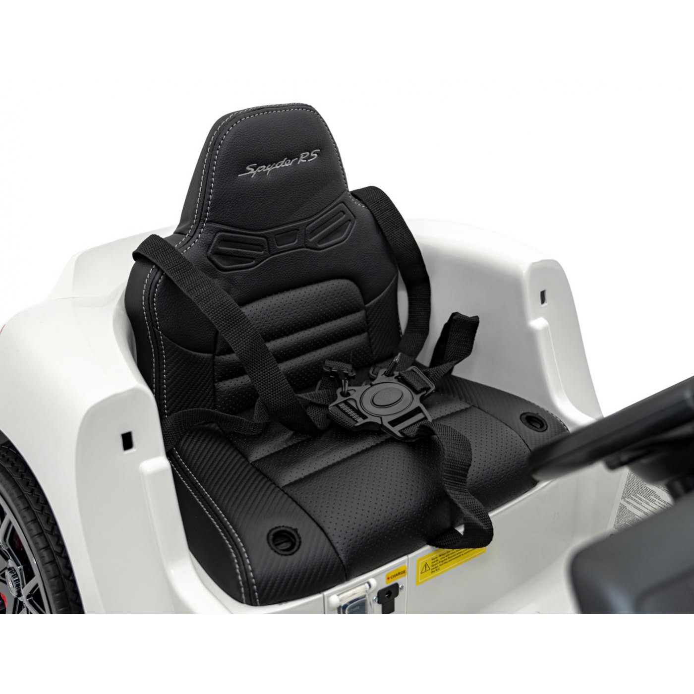 Porsche Spyder RS 718 bílé vozidlo