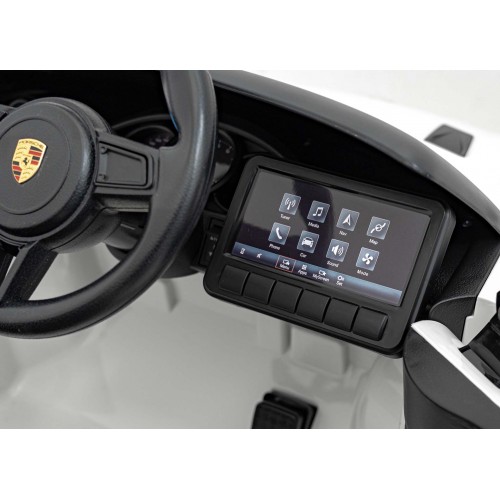Porsche Spyder RS 718 bílé vozidlo