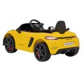 Porsche Spyder RS 718 žluté vozidlo