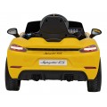 Porsche Spyder RS 718 žluté vozidlo