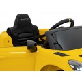 Porsche Spyder RS 718 žluté vozidlo