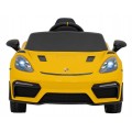 Vozidlo Porsche Spyder RS 718, žlutá barva