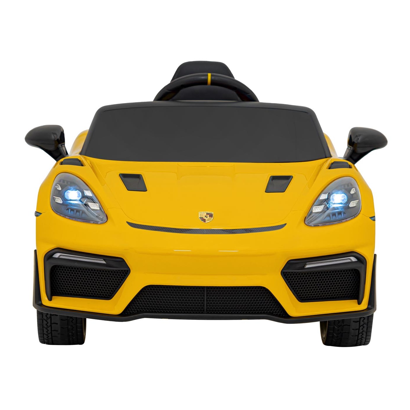 Vozidlo Porsche Spyder RS 718, žlutá barva