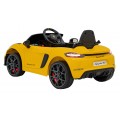 Vozidlo Porsche Spyder RS 718, žlutá barva