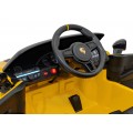 Vozidlo Porsche Spyder RS 718, žlutá barva