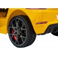 Vozidlo Porsche Spyder RS 718, žlutá barva