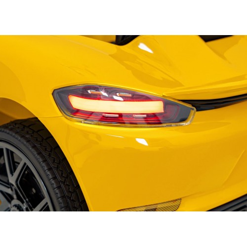 Vozidlo Porsche Spyder RS 718, žlutá barva