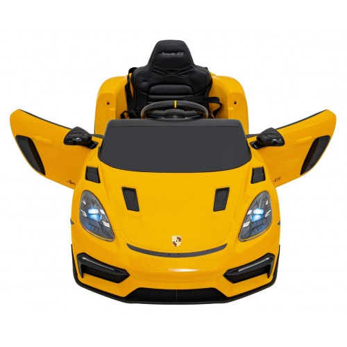 Vozidlo Porsche Spyder RS 718, žlutá barva