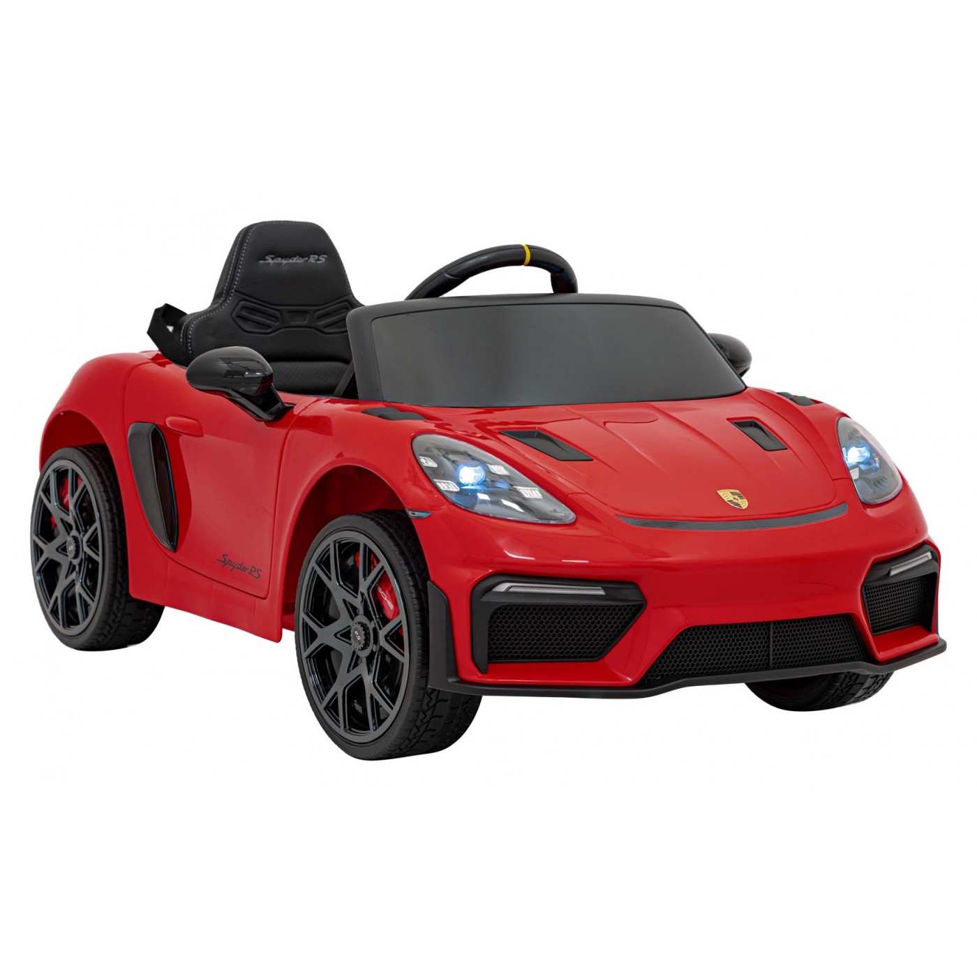Vozidlo Porsche Spyder RS 718, červený lak