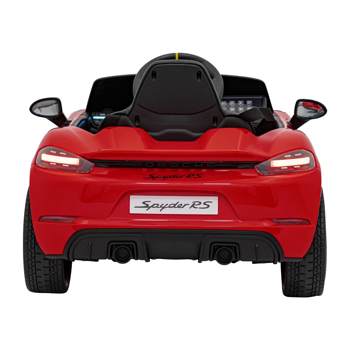 Vozidlo Porsche Spyder RS 718, červený lak