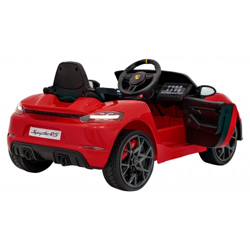 Vozidlo Porsche Spyder RS 718, červený lak