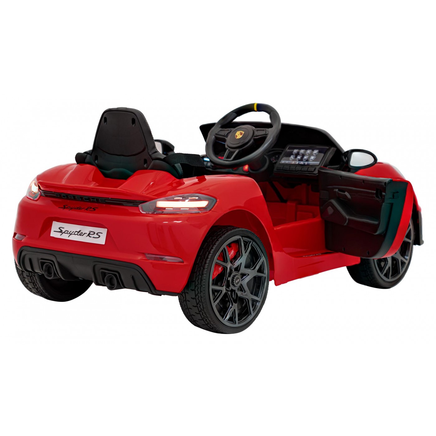 Vozidlo Porsche Spyder RS 718, červený lak
