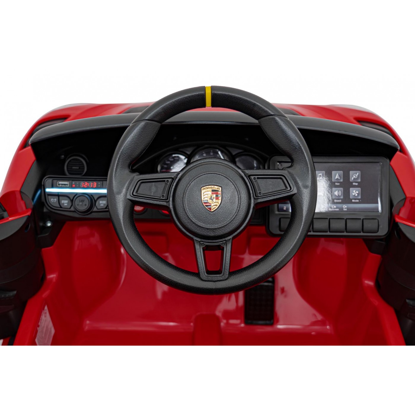 Vozidlo Porsche Spyder RS 718, červený lak