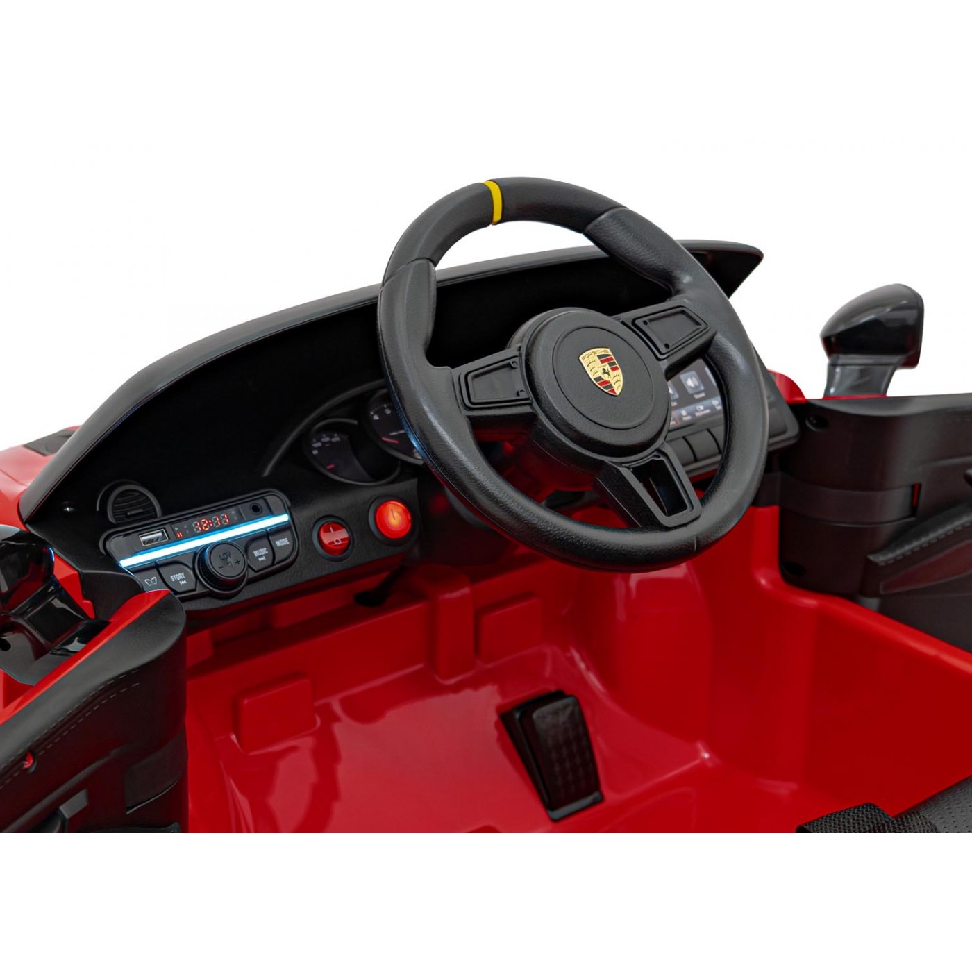 Vozidlo Porsche Spyder RS 718, červený lak