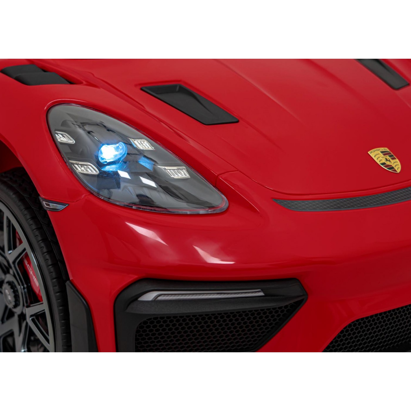 Vozidlo Porsche Spyder RS 718, červený lak