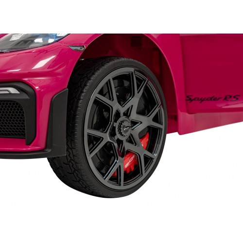 Porsche Spyder RS 718 růžové vozidlo