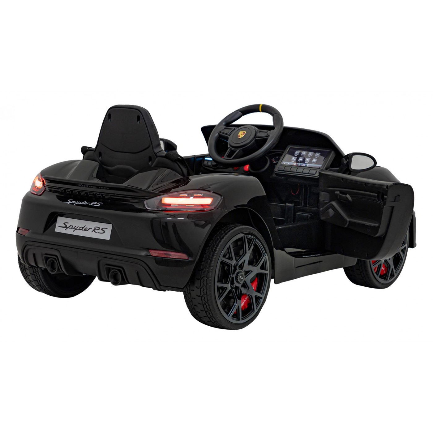 Vozidlo Porsche Spyder RS 718, černý lak