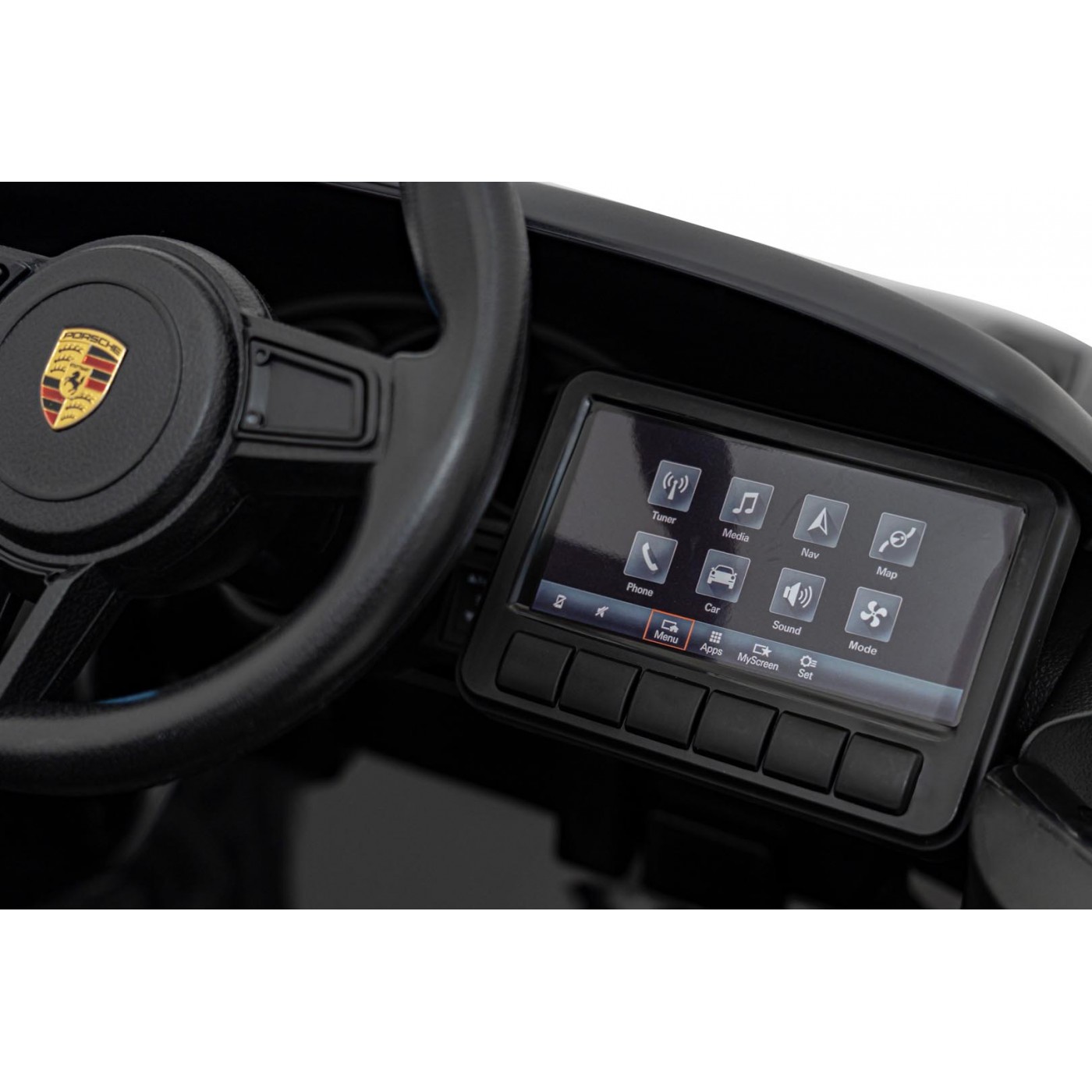 Vozidlo Porsche Spyder RS 718, černý lak