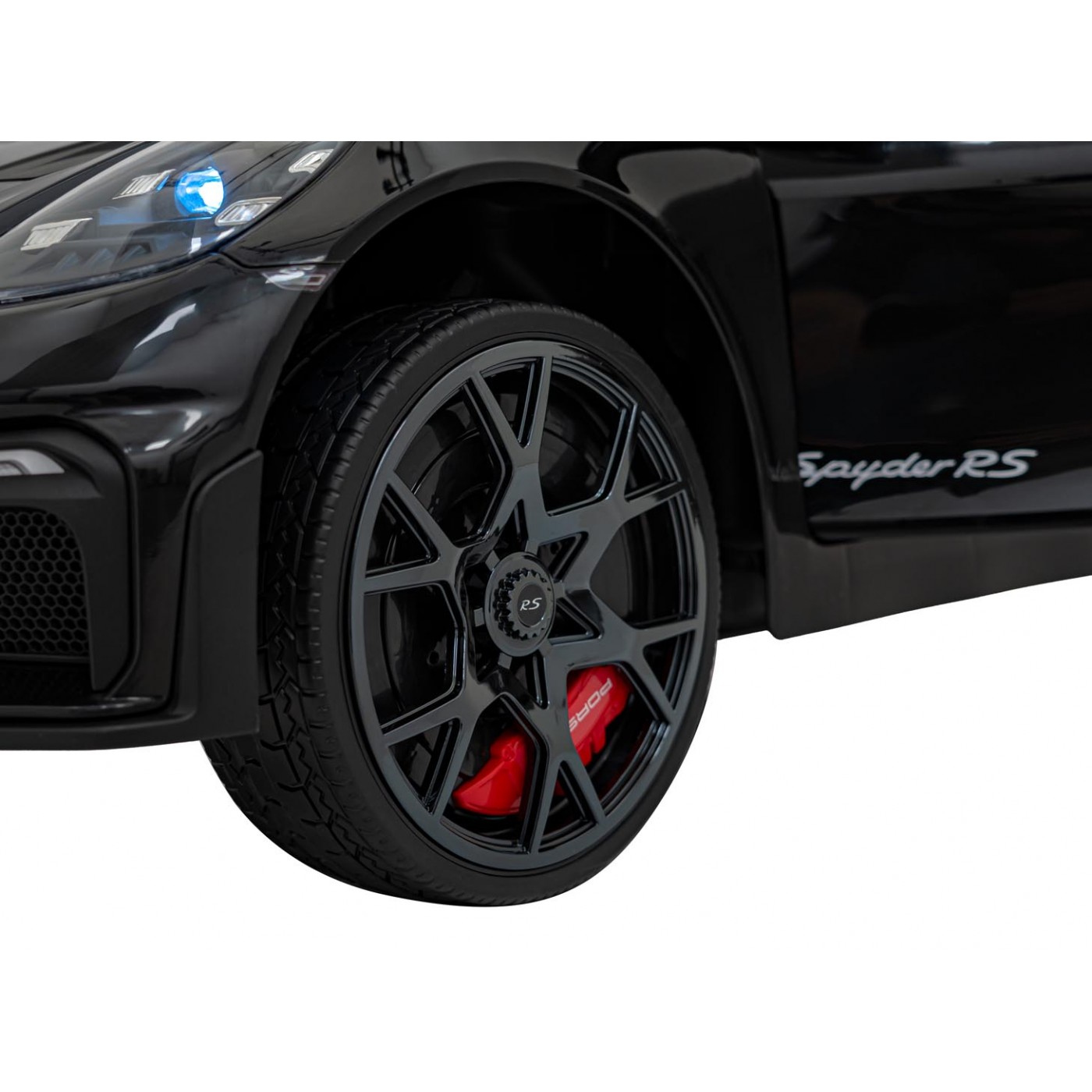 Vozidlo Porsche Spyder RS 718, černý lak
