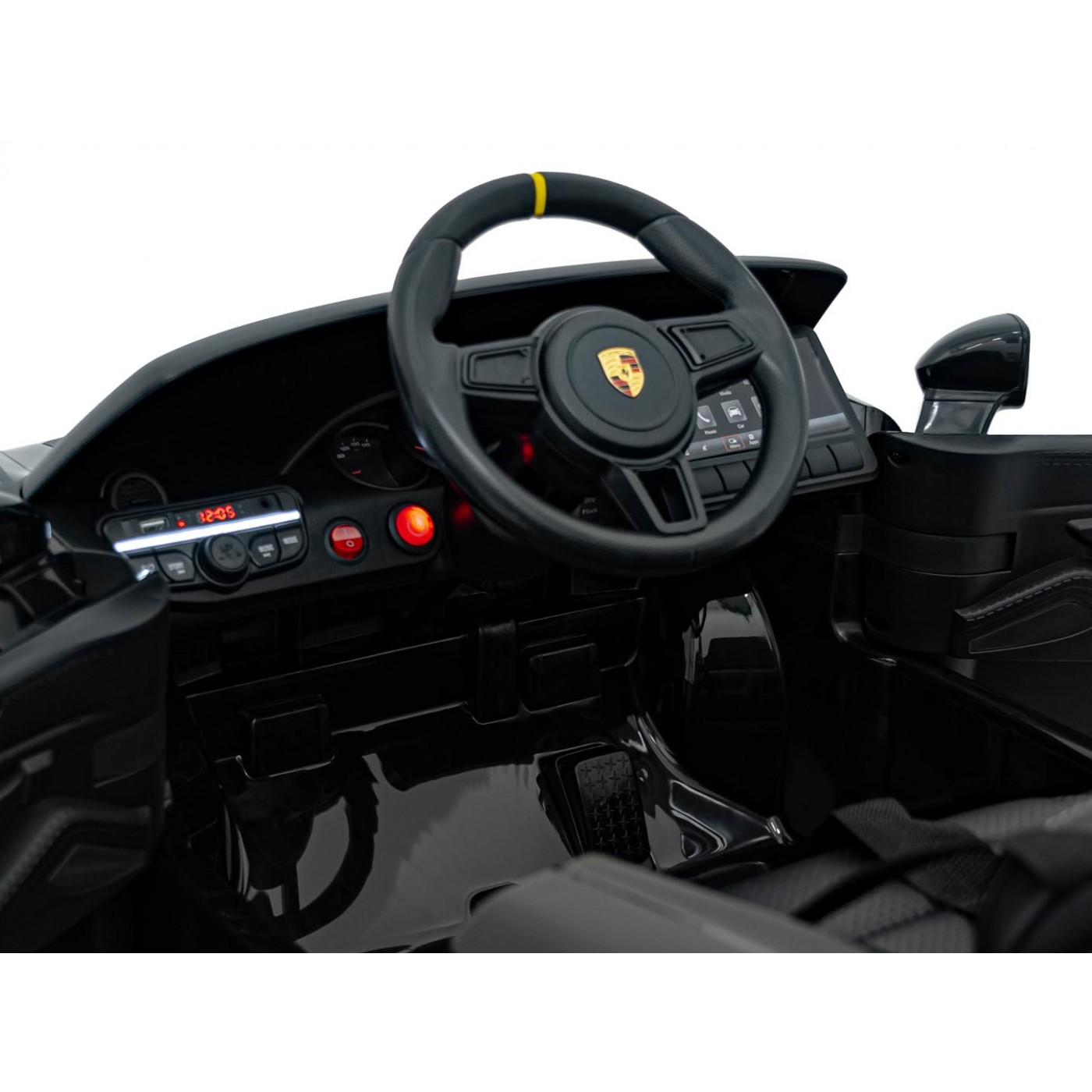 Vozidlo Porsche Spyder RS 718, černý lak