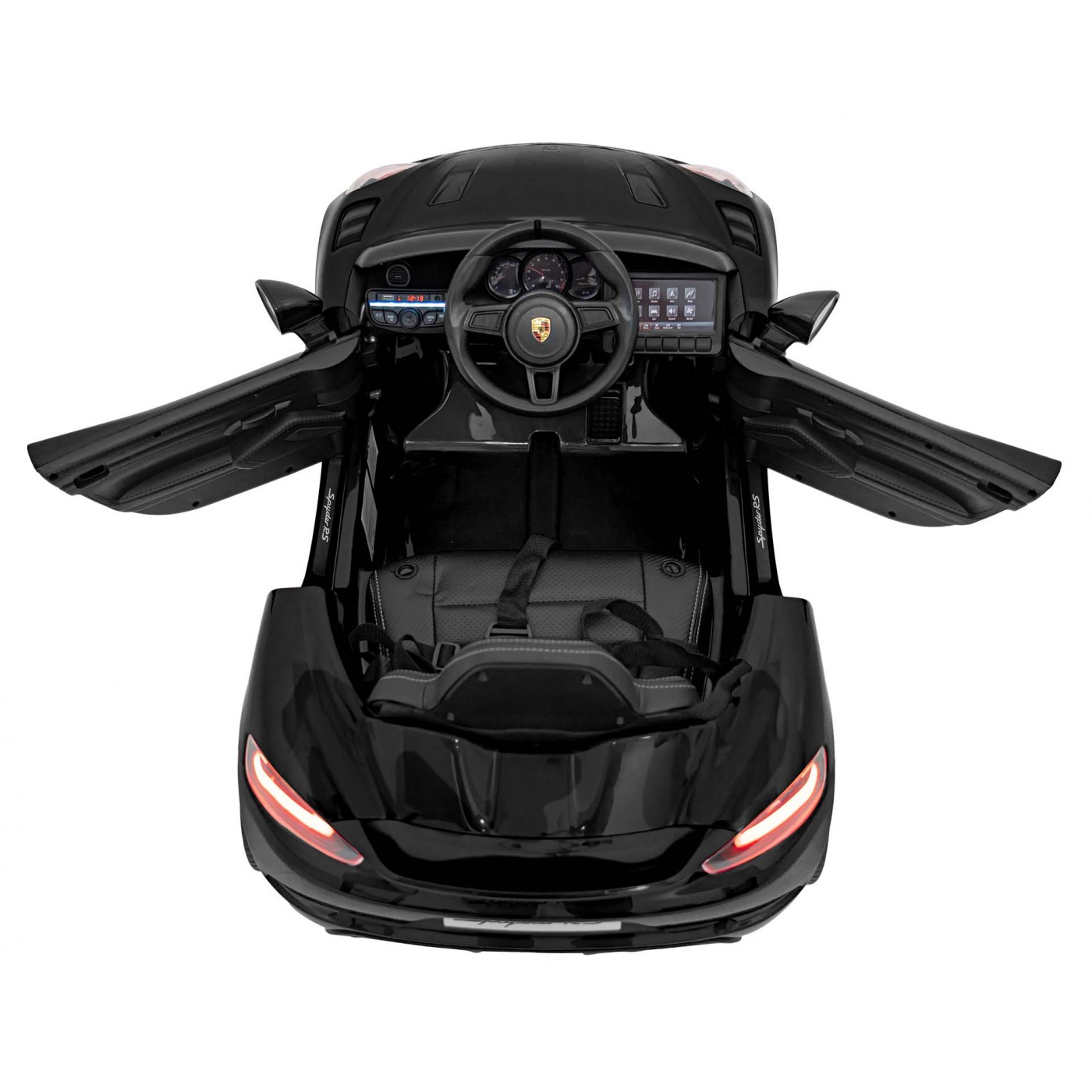 Vozidlo Porsche Spyder RS 718, černý lak