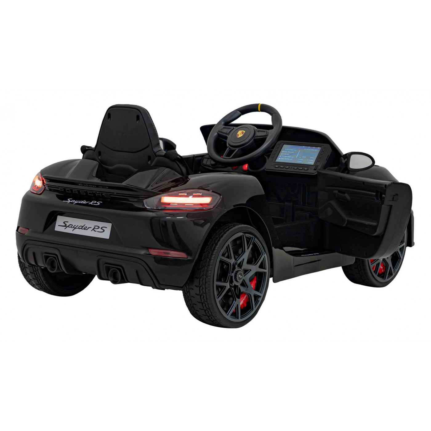 Vozidlo Porsche Spyder RS 718 Black MP4