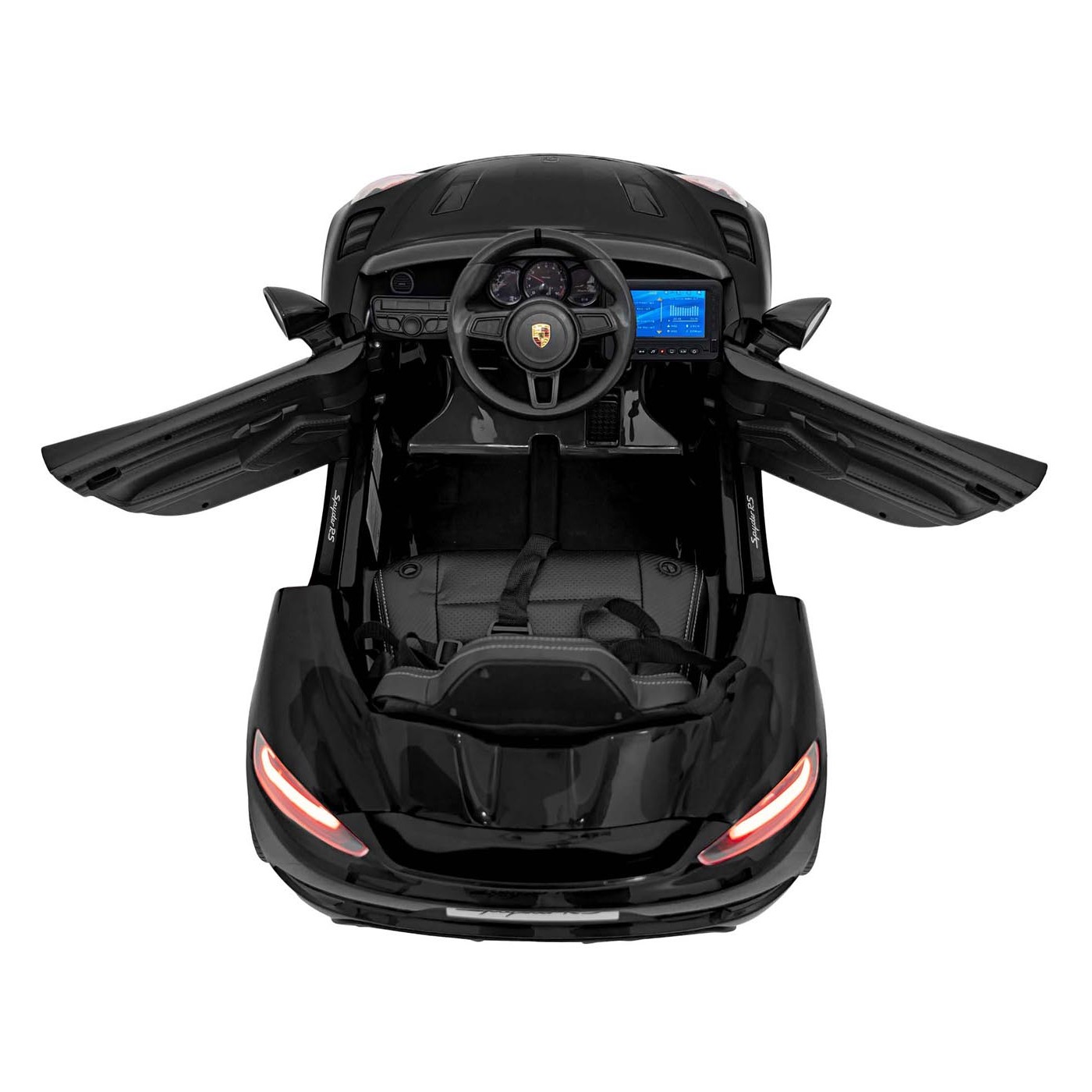 Vozidlo Porsche Spyder RS 718 Black MP4