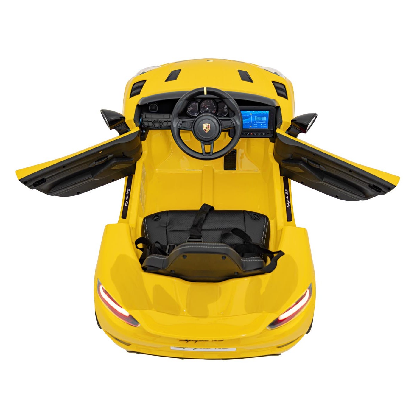 Vozidlo Porsche Spyder RS 718 Yellow MP4
