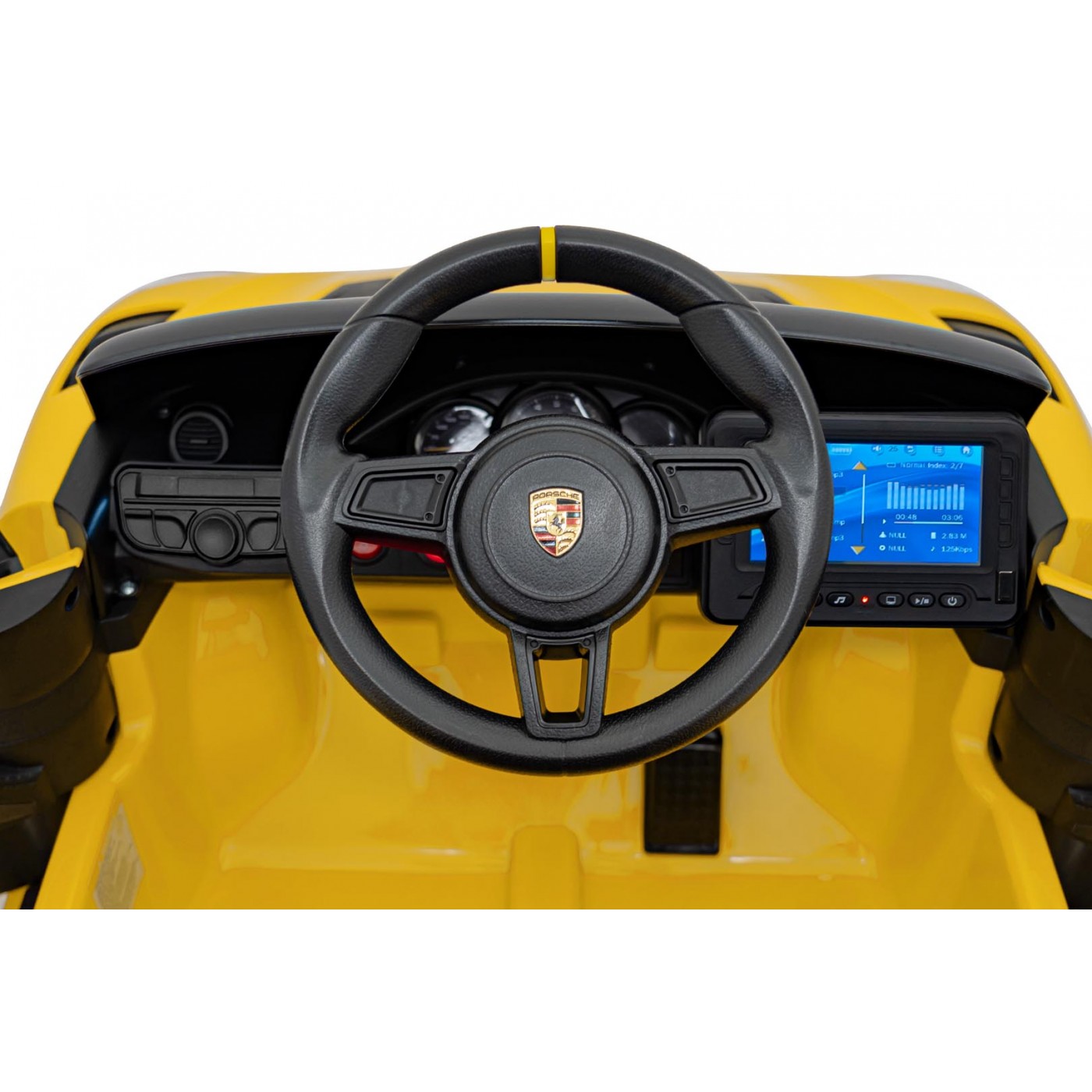 Vozidlo Porsche Spyder RS 718 Yellow MP4