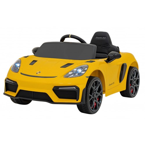 Vozidlo Porsche Spyder RS 718, žlutá barva