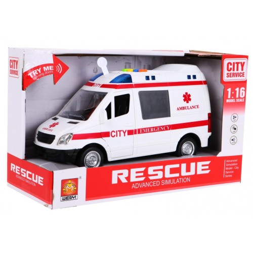 Sanitka Ambulance 1 16 Světla Zvuky