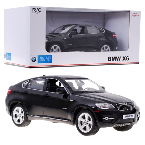 BMW X6 černý RASTAR model 1:14 Dálkové ovládání Auto SUV + 2,4 GHz dálkové ovládání