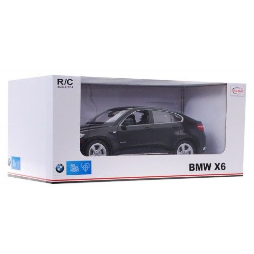 BMW X6 černý RASTAR model 1:14 Dálkové ovládání Auto SUV + 2,4 GHz dálkové ovládání