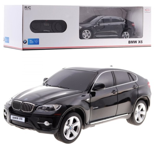 BMW X6 černý RASTAR model 1:24 Dálkové ovládání Auto SUV + dálkové ovládání