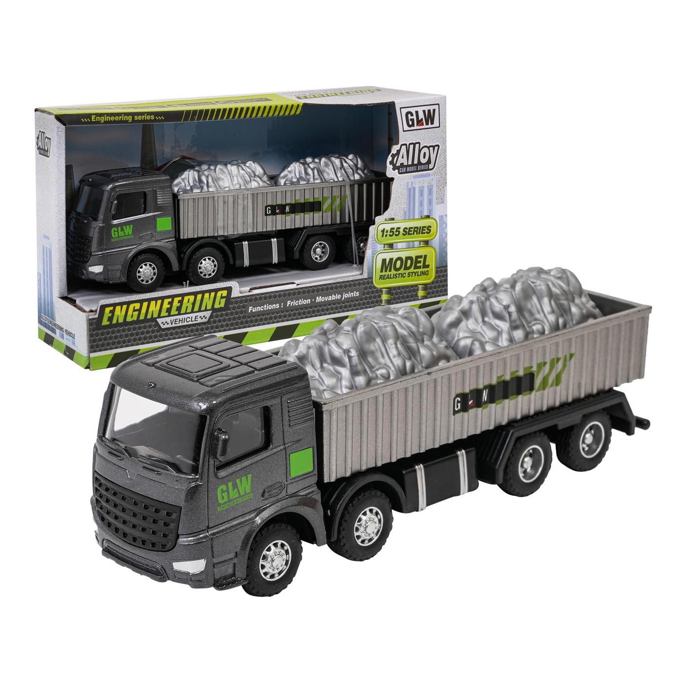 Metal Truck 1:55