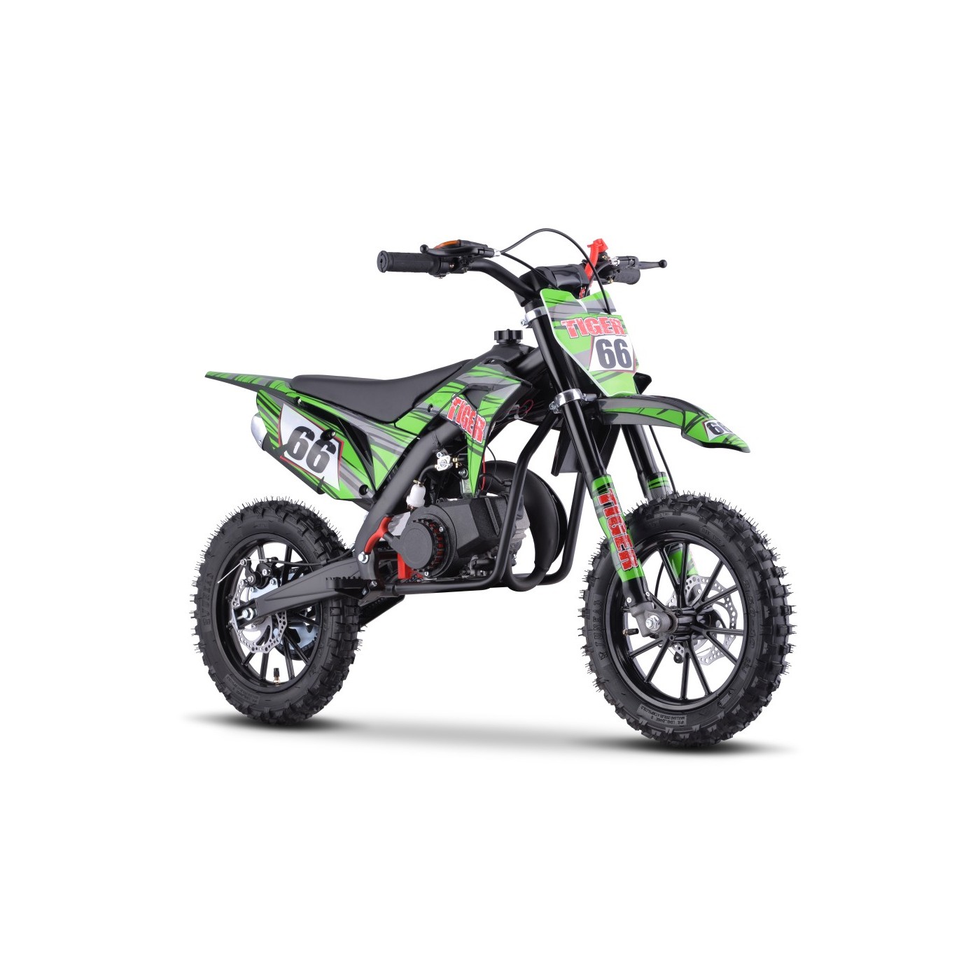 Vozidlo spalovací motor 49CC TIGER Zelená