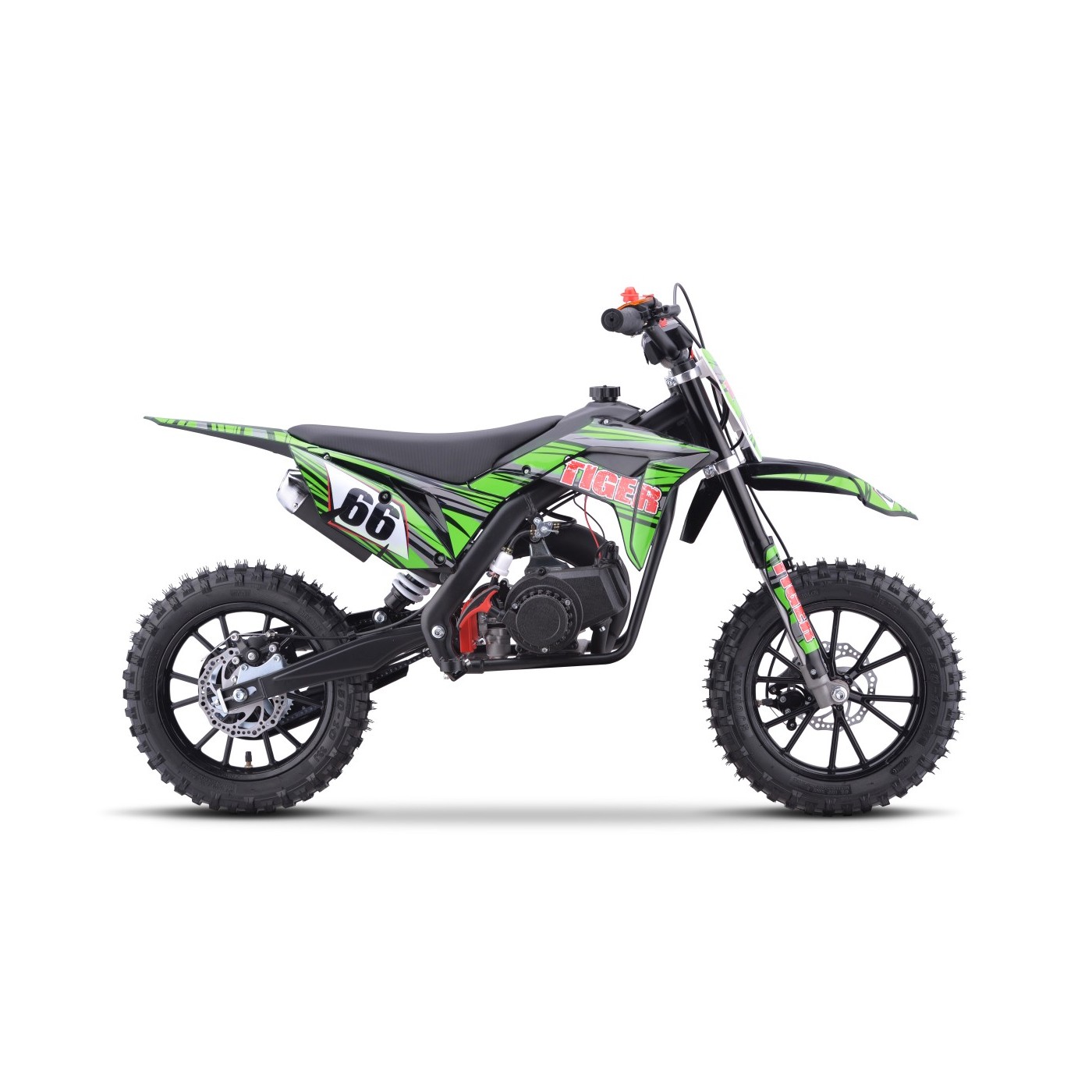 Vozidlo spalovací motor 49CC TIGER Zelená