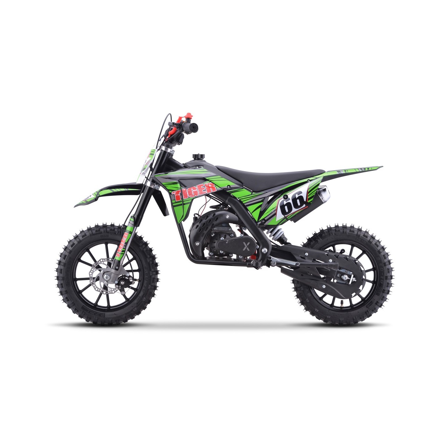 Vozidlo spalovací motor 49CC TIGER Zelená