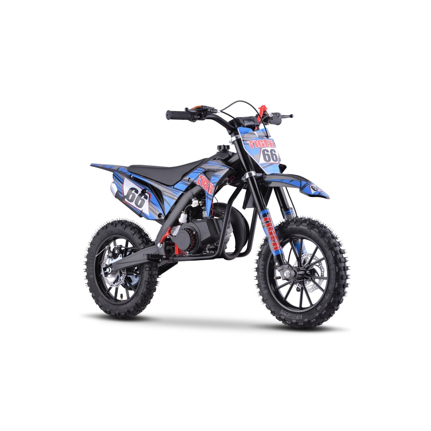 Vozidlo spalovací motor 49CC TIGER Blue