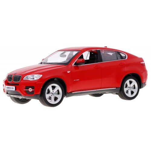 BMW X6 červený RASTAR model 1:14 Dálkové ovládání Auto SUV + 2,4 GHz dálkové ovládání