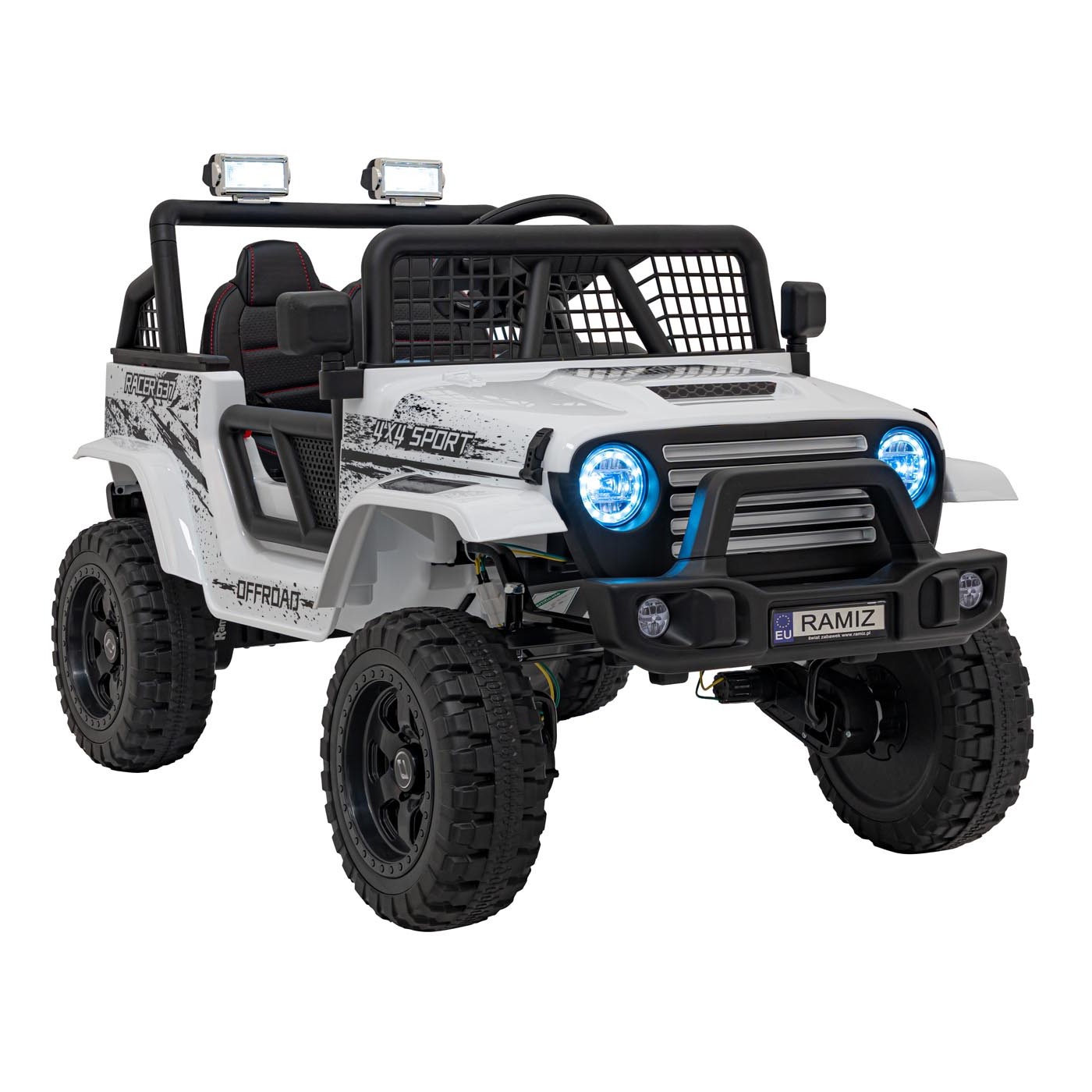 Vozidlo OFF ROAD 4x4 SPORT Bílý