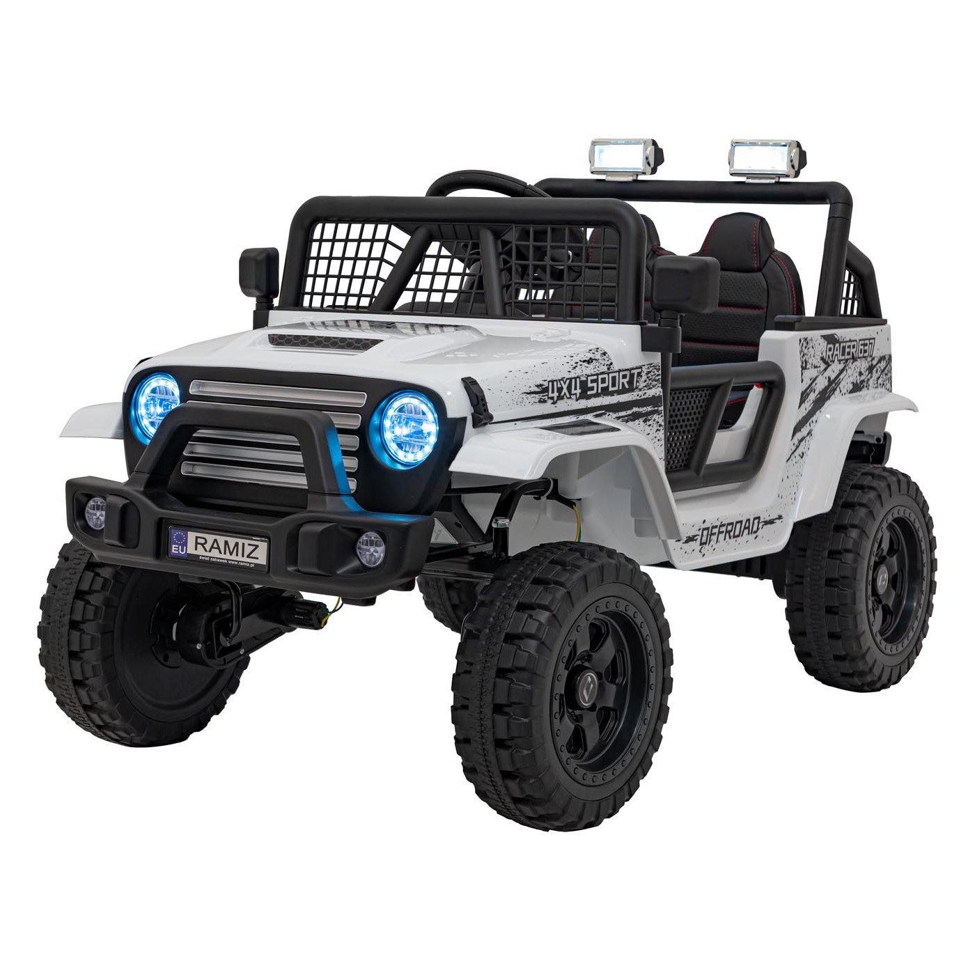 Vozidlo OFF ROAD 4x4 SPORT Bílý